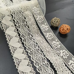 Cotton Lace Trim Heegeldatud Tikandpits