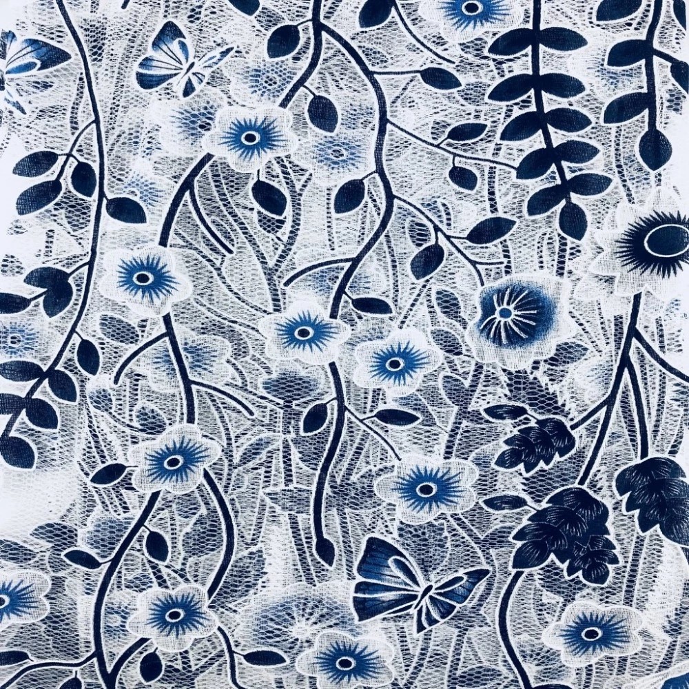 2020 New Beautiful Popular Wholesale Embroidery Sequin Lace Fabric Mesh